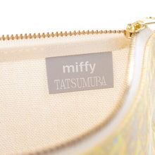 画像をギャラリービューアに読み込む, フラットポーチ(大) さんかくミッフィー(イエロー)