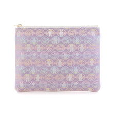 Load image into Gallery viewer, Flat Pouch (Large) "MAN-MARU miffy (purple)"