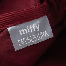 Load image into Gallery viewer, Half Moon Pouch "MAN-MARU miffy (purple)"