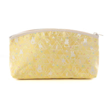 Load image into Gallery viewer, Half Moon Pouch "SANKAKU miffy (yellow)"