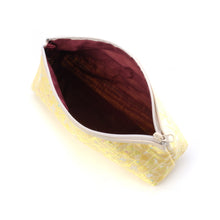 Load image into Gallery viewer, Half Moon Pouch "SANKAKU miffy (yellow)"