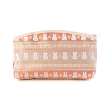 画像をギャラリービューアに読み込む, 半月ポーチ ミッフィー段文(オレンジ)