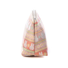 画像をギャラリービューアに読み込む, 半月ポーチ ミッフィー段文(オレンジ)