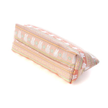 画像をギャラリービューアに読み込む, 半月ポーチ ミッフィー段文(オレンジ)