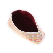 画像をギャラリービューアに読み込む, 半月ポーチ ミッフィー段文(オレンジ)