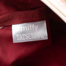 画像をギャラリービューアに読み込む, 半月ポーチ ミッフィー段文(オレンジ)