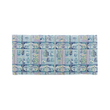 Load image into Gallery viewer, Long Wallet "KUSURI-DANA-NO HEBI(The Snake on the Medicine Cabinet)"(blue)