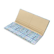 Load image into Gallery viewer, Long Wallet "KUSURI-DANA-NO HEBI(The Snake on the Medicine Cabinet)"(blue)