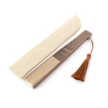 Load image into Gallery viewer, Fan, gauze, double vine peony design