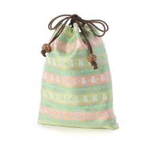 Load image into Gallery viewer, Shinigen bag (Pouch) "miffy DAN-MON(green)"