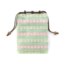 Load image into Gallery viewer, Shinigen bag (Pouch) "miffy DAN-MON(green)"