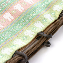 Load image into Gallery viewer, Shinigen bag (Pouch) "miffy DAN-MON(green)"