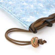 Load image into Gallery viewer, Shinigen bag (Pouch) "SANKAKU miffy (blue)"