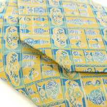 Load image into Gallery viewer, Sukiya Bukuro(A Pouch)(Tea-things)(KUSURI-DANA-NO HEBI)(The Snake on the Medicine Cabinet)(yellow)