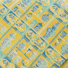 Load image into Gallery viewer, Sukiya Bukuro(A Pouch)(Tea-things)(KUSURI-DANA-NO HEBI)(The Snake on the Medicine Cabinet)(yellow)