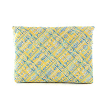 Load image into Gallery viewer, Sukiya Bukuro(A Pouch)(Tea-things)(KUSURI-DANA-NO HEBI)(The Snake on the Medicine Cabinet)(yellow)