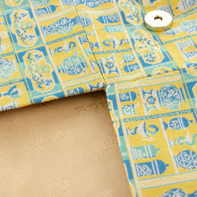 Load image into Gallery viewer, Sukiya Bukuro(A Pouch)(Tea-things)(KUSURI-DANA-NO HEBI)(The Snake on the Medicine Cabinet)(yellow)