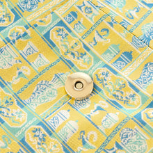 Load image into Gallery viewer, Sukiya Bukuro(A Pouch)(Tea-things)(KUSURI-DANA-NO HEBI)(The Snake on the Medicine Cabinet)(yellow)