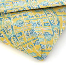 Load image into Gallery viewer, Sukiya Bukuro(A Pouch)(Tea-things)(KUSURI-DANA-NO HEBI)(The Snake on the Medicine Cabinet)(yellow)