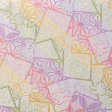 画像をギャラリービューアに読み込む, 数寄屋袋 ミッフィー花かるた(ラベンダー)