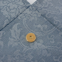 画像をギャラリービューアに読み込む, 紗 数寄屋袋 二重蔓牡丹文