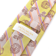 Load image into Gallery viewer, Tie (Sarasa Un-ryu-mon_yellow)