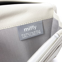 画像をギャラリービューアに読み込む, チャック付札入 まんまるミッフィー(ホワイト)