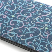 画像をギャラリービューアに読み込む, チャック付札入(皮裏財布) 瑞龍楚繍文