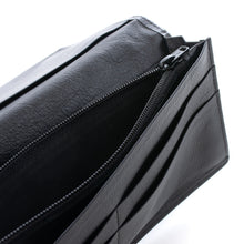 画像をギャラリービューアに読み込む, チャック付札入(皮裏財布) 瑞龍楚繍文