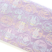 Load image into Gallery viewer, Long Wallet "MAN-MARU miffy (purple)"