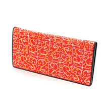 画像をギャラリービューアに読み込む, チャック付札入(皮裏財布) 瑞龍楚繍文