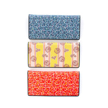 画像をギャラリービューアに読み込む, チャック付札入(皮裏財布) 瑞龍楚繍文