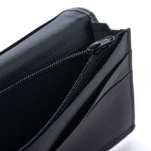 画像をギャラリービューアに読み込む, チャック付札入(皮裏財布) 山羊花卉文錦