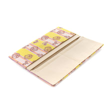 Load image into Gallery viewer, Long Wallet (Sarasa Un-ryu-mon_yellow)