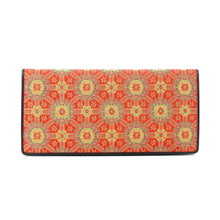 画像をギャラリービューアに読み込む, チャック付札入(皮裏財布) 蜀紅錦