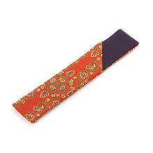 画像をギャラリービューアに読み込む, 楊枝入 差し込みタイプ 鴛鴦唐草文錦