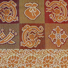 画像をギャラリービューアに読み込む, 古帛紗 祥龍宝華文