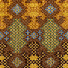 画像をギャラリービューアに読み込む, 古帛紗 咸陽宮鱗文