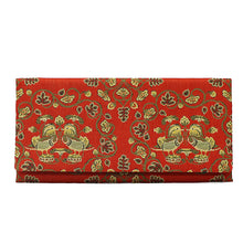 画像をギャラリービューアに読み込む, 裂裏札入 鴛鴦唐草文錦