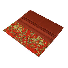 画像をギャラリービューアに読み込む, 裂裏札入 鴛鴦唐草文錦