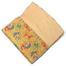 Load image into Gallery viewer, Kaishi Paper Container (Tea-things) (Shikami Choju-mon Nishiki)