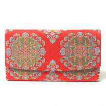 画像をギャラリービューアに読み込む, 懐紙入 天平八稜華文錦