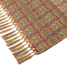 画像をギャラリービューアに読み込む, テーブルセンター 円文白虎朱雀錦