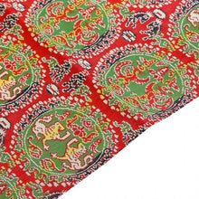 画像をギャラリービューアに読み込む, テーブルセンター 円文白虎朱雀錦