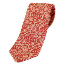 画像をギャラリービューアに読み込む, ネクタイ 山羊花卉文錦