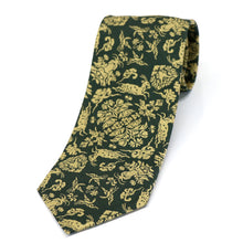 画像をギャラリービューアに読み込む, ネクタイ 山羊花卉文錦