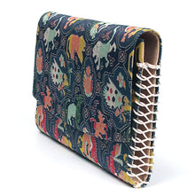 Load image into Gallery viewer, Kaishi Paper Container (Tea-things) (Shikami Choju-mon Nishiki)