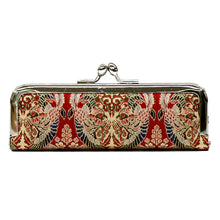 Load image into Gallery viewer, Japanese Seal case (Kiri-ni Mukai-houou Maru-mon Nishiki)