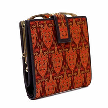 Load image into Gallery viewer, Wallet with Flapper Button (Taiko-mon Nishiki)