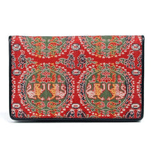 画像をギャラリービューアに読み込む, 縦型カードケース 円文白虎朱雀錦